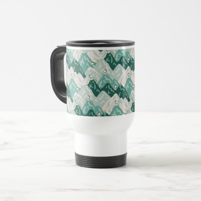 Mug De Voyage Snoopy Grand Motif extérieur (Devant gauche)