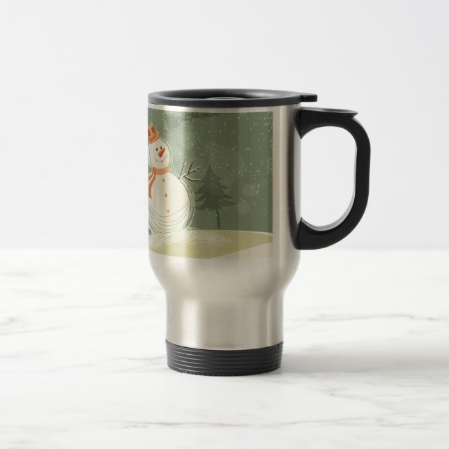 Mug De Voyage Snowman (Droit)