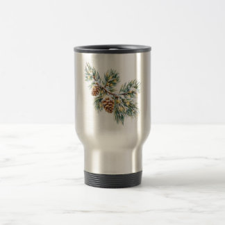 Mug De Voyage Snowy Pine Branch