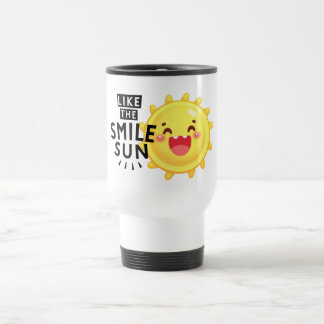 Mug De Voyage Soleil souriant