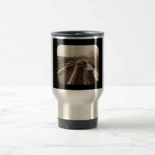 Mug De Voyage Soo ferme à clef la sépia de glissière de lante