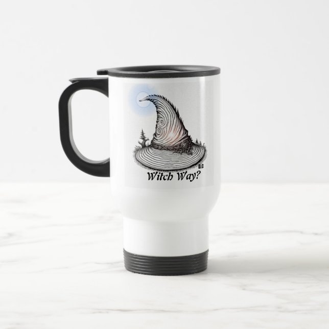 Mug De Voyage Sorcière ? : (Gauche)