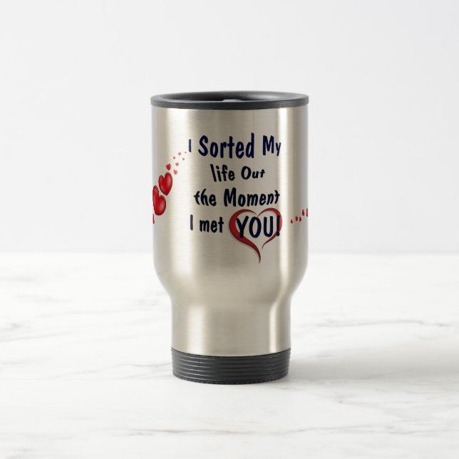 Mug De Voyage Sortir ma vie pour toi (Centre)