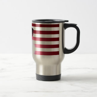 Mug De Voyage Soudeuse et drapeau américain