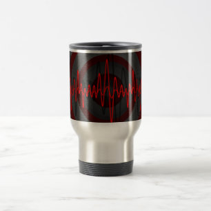 Mug De Voyage Sound Red Dark bang de banlieue