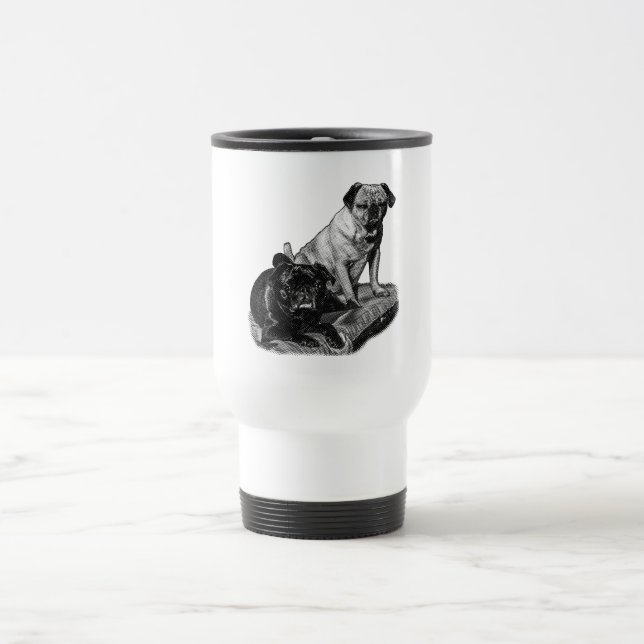 Mug De Voyage Sourires mobiles, Duo reposant (Centre)