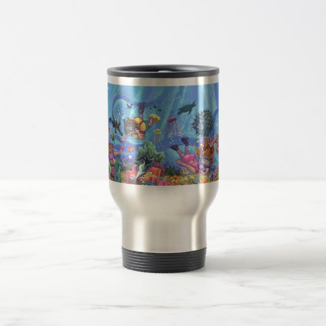 Mug De Voyage Sous la mer (Centre)