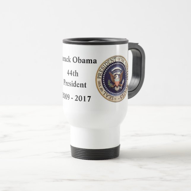 Mug De Voyage Souvenir présidentiel d'Obama (Devant droit)