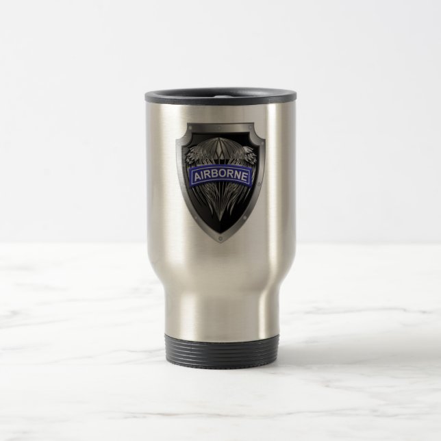 Mug De Voyage Spécialement conçu aile angélique ailée en vol (Centre)