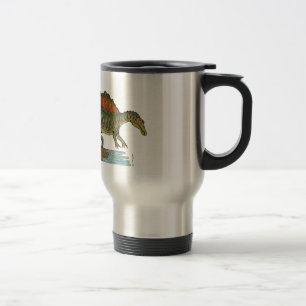 Mug De Voyage Spinosaure de Dinosaure Crétacé