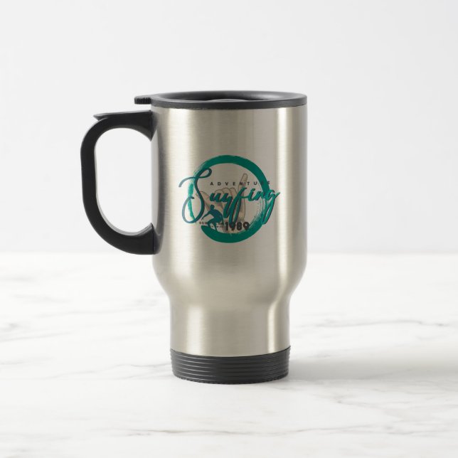 Mug De Voyage Sport de surf | (Gauche)