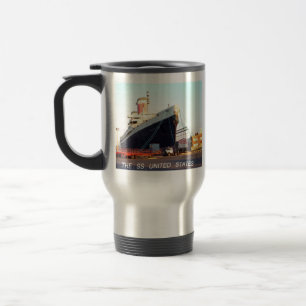 Mug De Voyage SS États-Unis Ocean Liner 