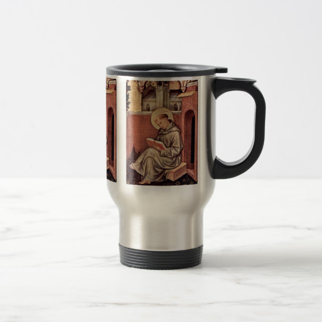 Mug De Voyage St Thomas Aquinas par Gentile da Fabriano (Droit)