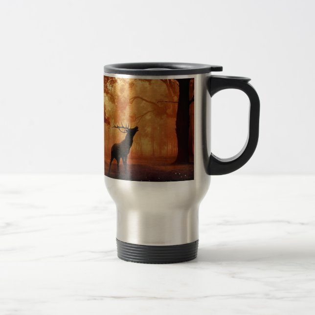 Mug De Voyage Stade au coucher du soleil (Droit)