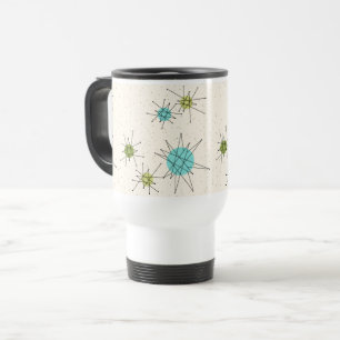 Mug De Voyage Starbursts Atomique Iconique Voyage Commuter Mug
