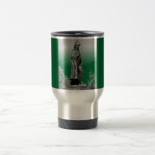 Mug De Voyage Statue de Fort McHenry B+W