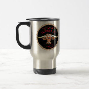 MUG DE VOYAGE STEER VOUS SOUHAITE UNE "MOO"~EY NOËL VOUS TOUS !