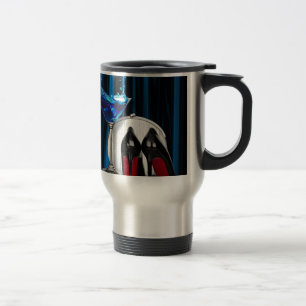 Mug De Voyage stilletos de fille de cocktail de martini de