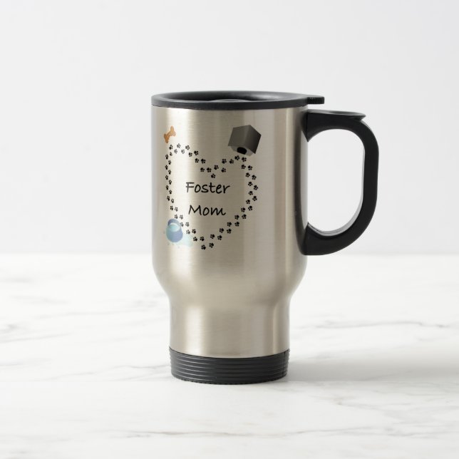 Mug De Voyage Stimulez la maman (de chien) (Droit)