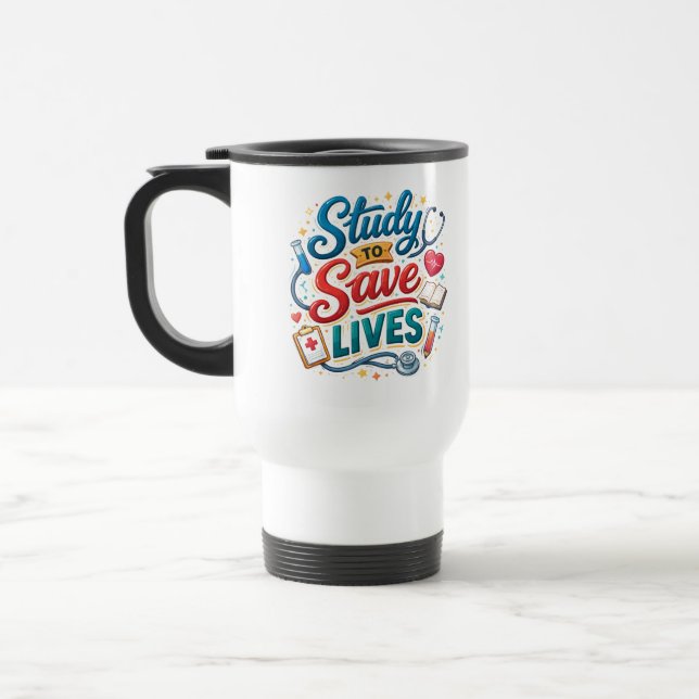 Mug De Voyage Study to Save Lives | Doctor Appreciation (Gauche)