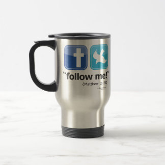 Mug De Voyage "suivez-moi !" Voyage/tasse de banlieusard