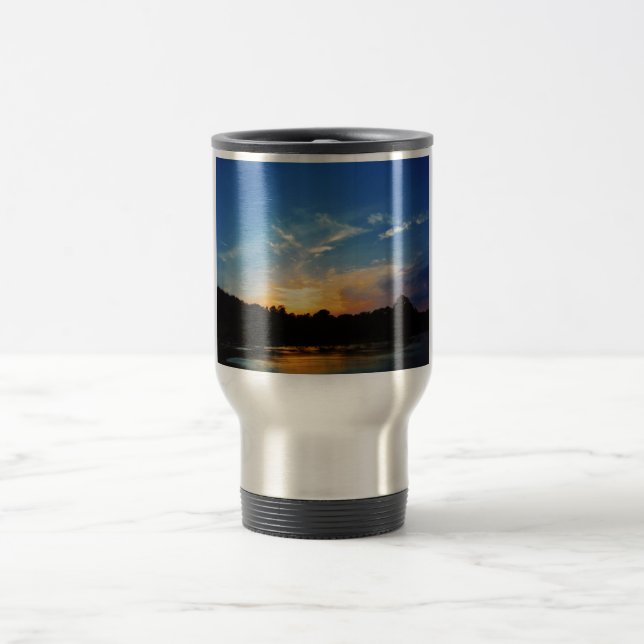 Mug De Voyage Sunset Mountain Lake (Centre)