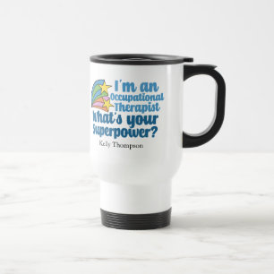 Mug De Voyage Super ergothérapeute mignon sur mesure OT