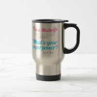 Superhero Mignonne sage-femme personnalisée