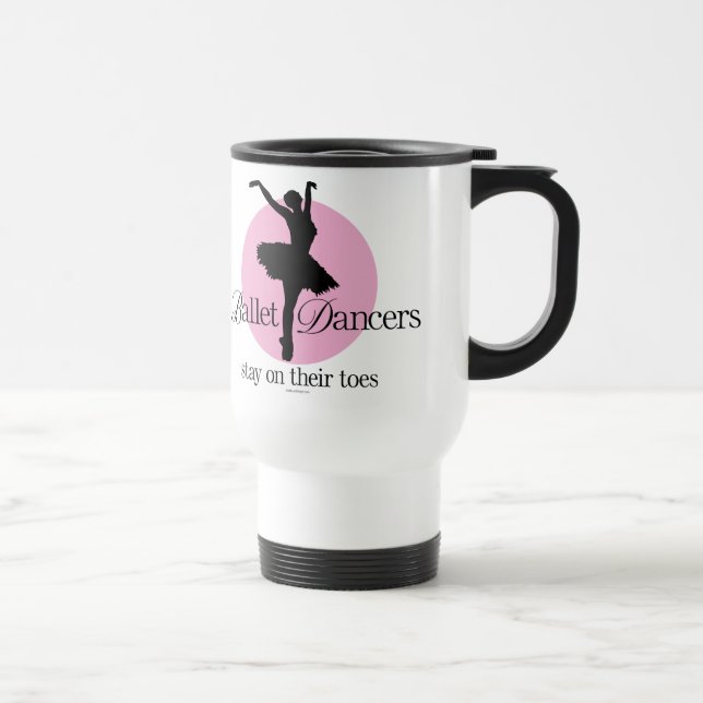 Mug De Voyage Sur les orteils (Ballet) (Droite)