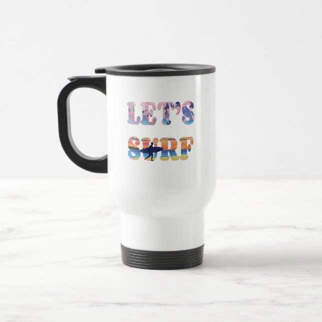 Mug De Voyage Surf (Gauche)