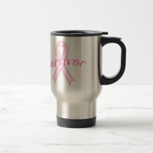 Mug De Voyage Survivant du cancer du sein