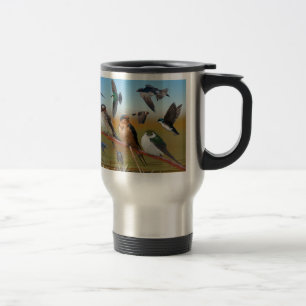 Mug De Voyage Swallows et Purple Martin