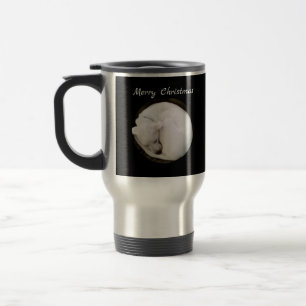 Mug De Voyage Sweet Curé Chien Blanc Raffiné Noël Pacifique