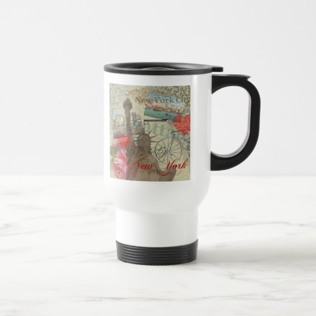 Mug De Voyage Symbole d'Art de New York (Droite)