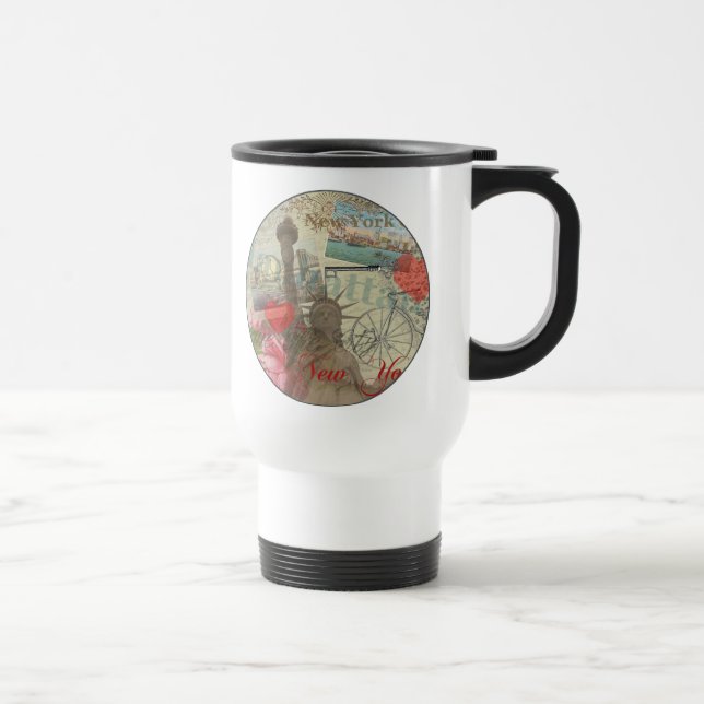 Mug De Voyage Symbole d'Art de New York (Droite)