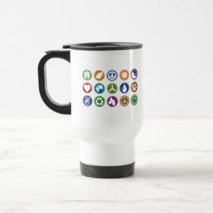 Mug De Voyage Symboles écologiques