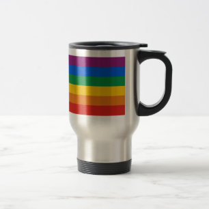 Mug De Voyage T-shirt de drapeau de gay pride