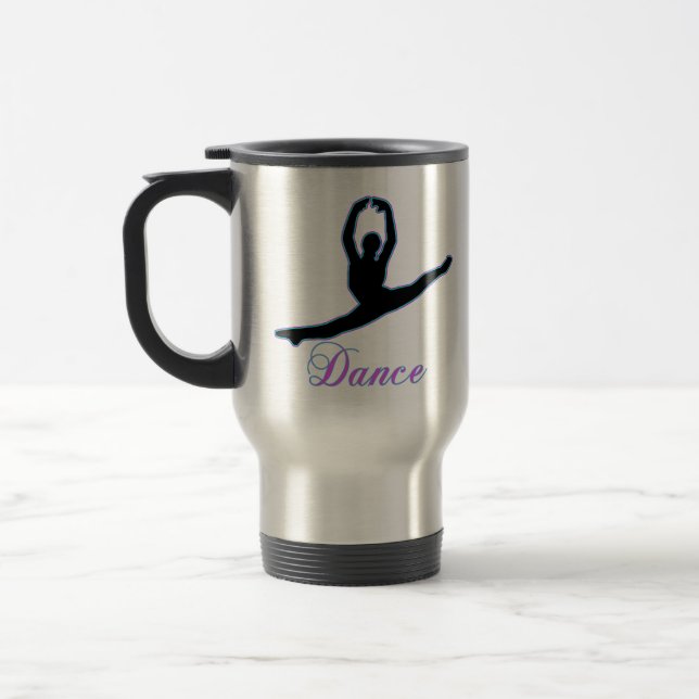 Mug De Voyage T-shirts de DANSE et cadeaux d'iPhone (Gauche)