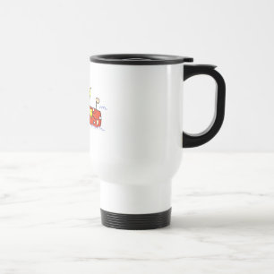 Mug De Voyage T-shirts et Cadeaux de Stick Figure Flottant