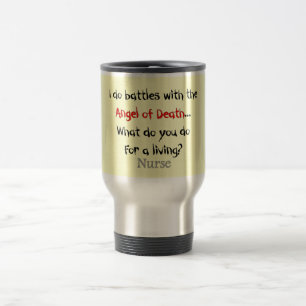 Mug De Voyage T-shirts et cadeaux hilares d'infirmière