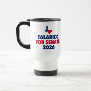 Mug De Voyage Talarico pour le Sénat Élection 2026 Texas