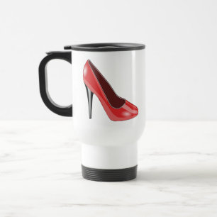Mug De Voyage Talon haut rouge