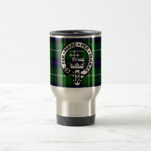 Mug De Voyage Tartan et crête écossais de Donald de clan