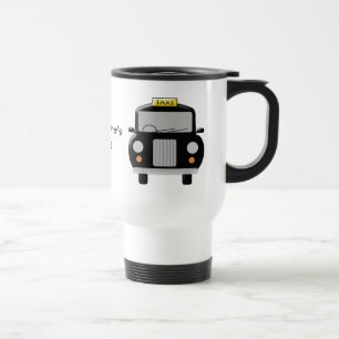 Mug De Voyage Taxi noir