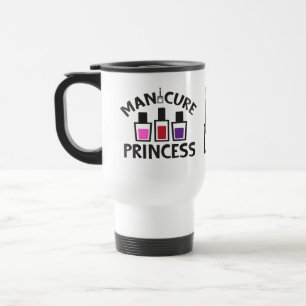 Mug De Voyage Technicienne en Manucure Cosmétologue Technicienne