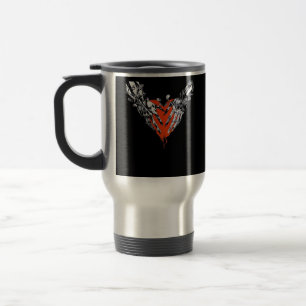 Mug De Voyage Tenir le coeur classique