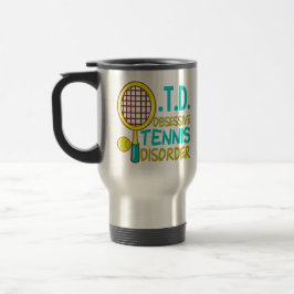 Mug De Voyage Tennis drôle