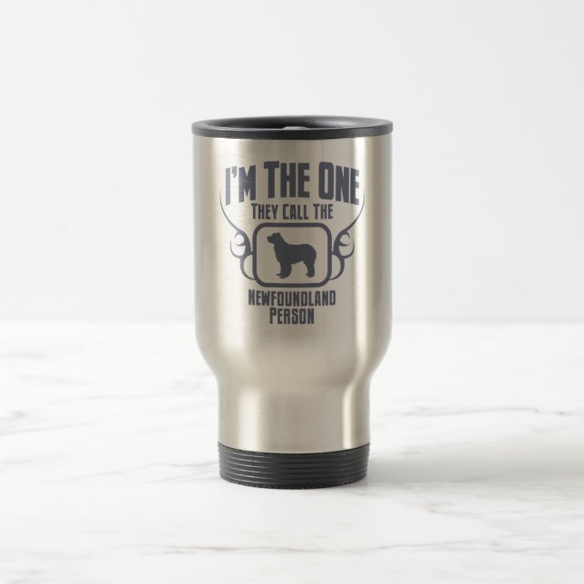 Mug De Voyage Terre-Neuve (Centre)