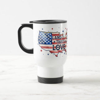 Mug De Voyage terre qui aime