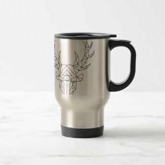 Mug De Voyage Tête de cerfs communs